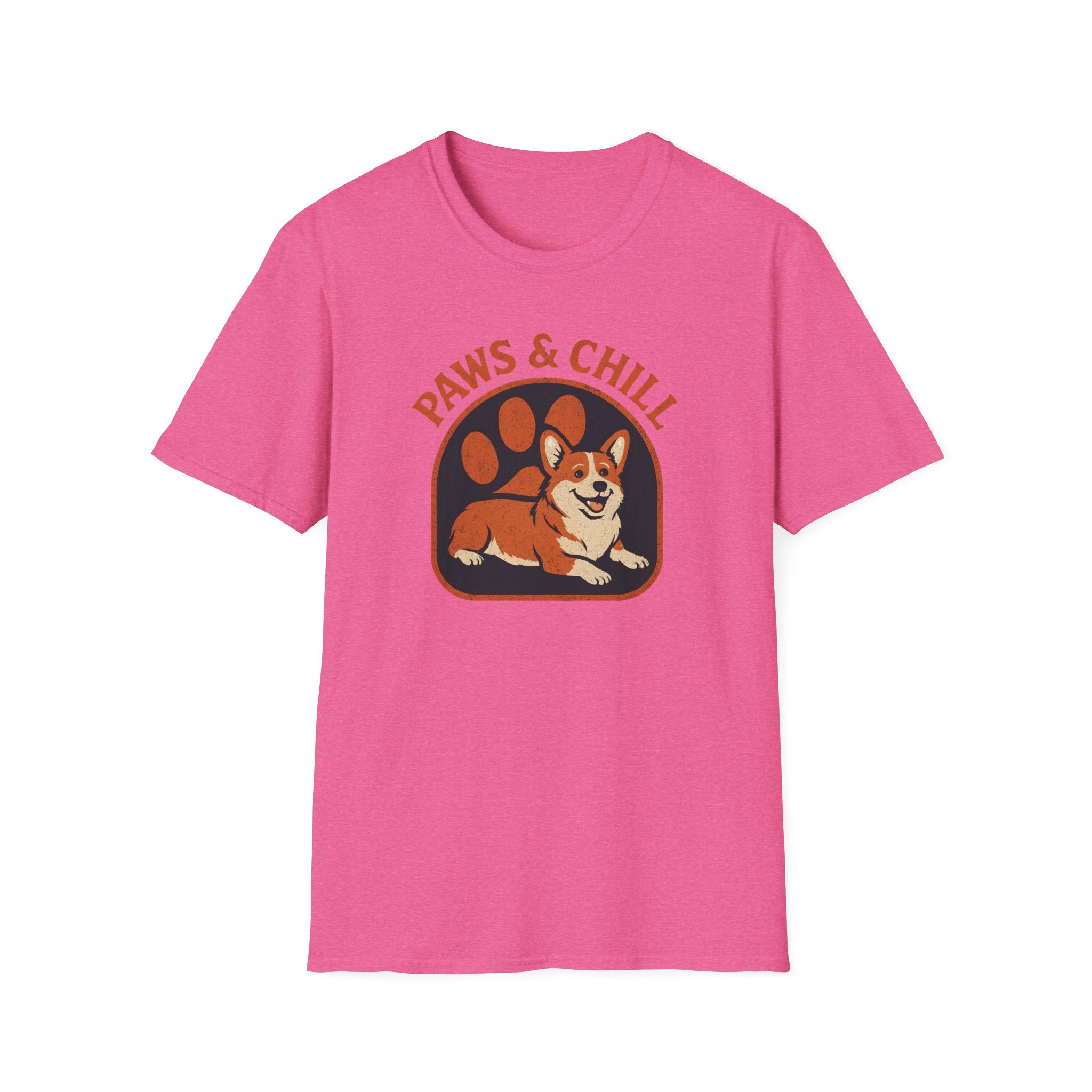 Corgi Paw Print T-Shirt