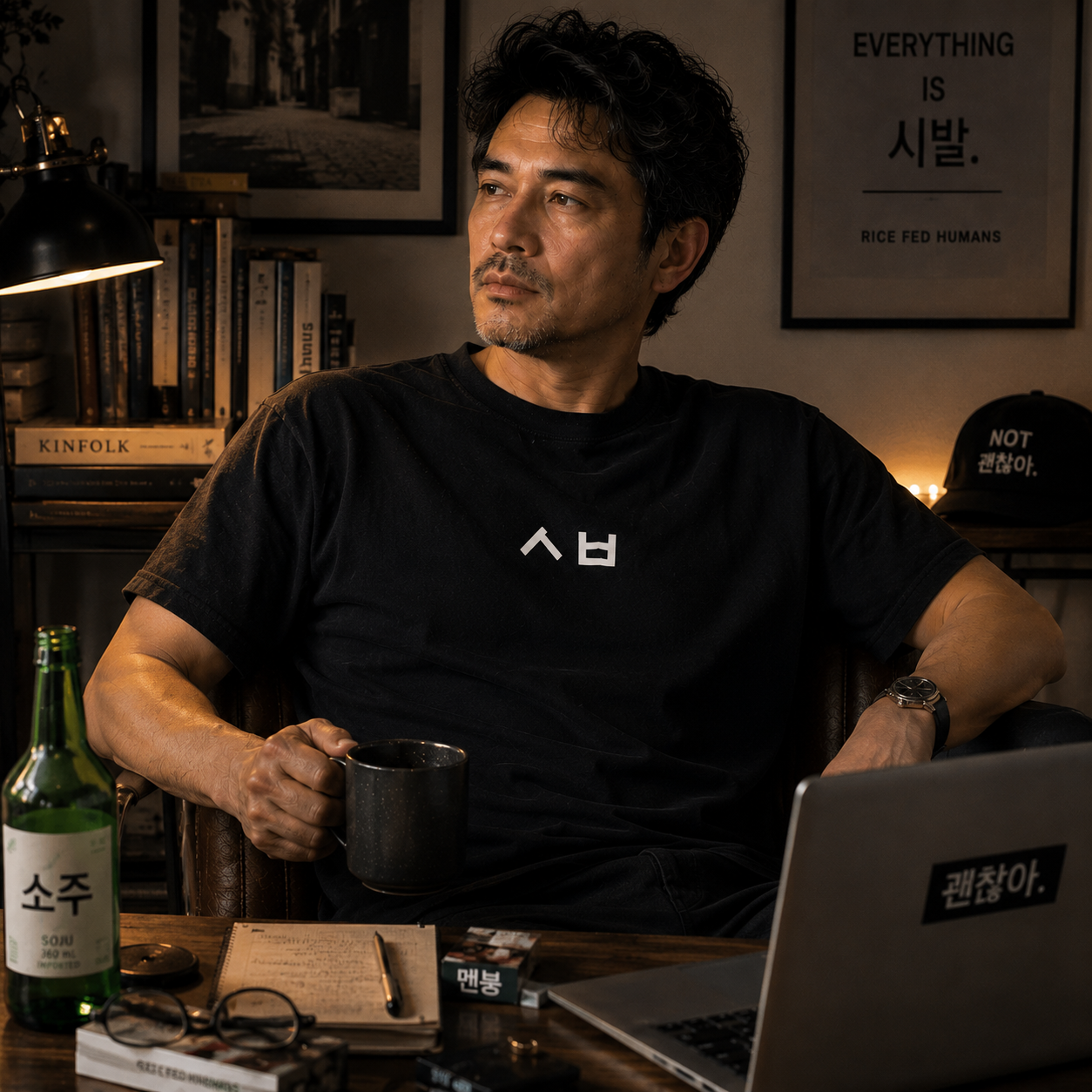 ㅅㅂ Korean Humor T-Shirt