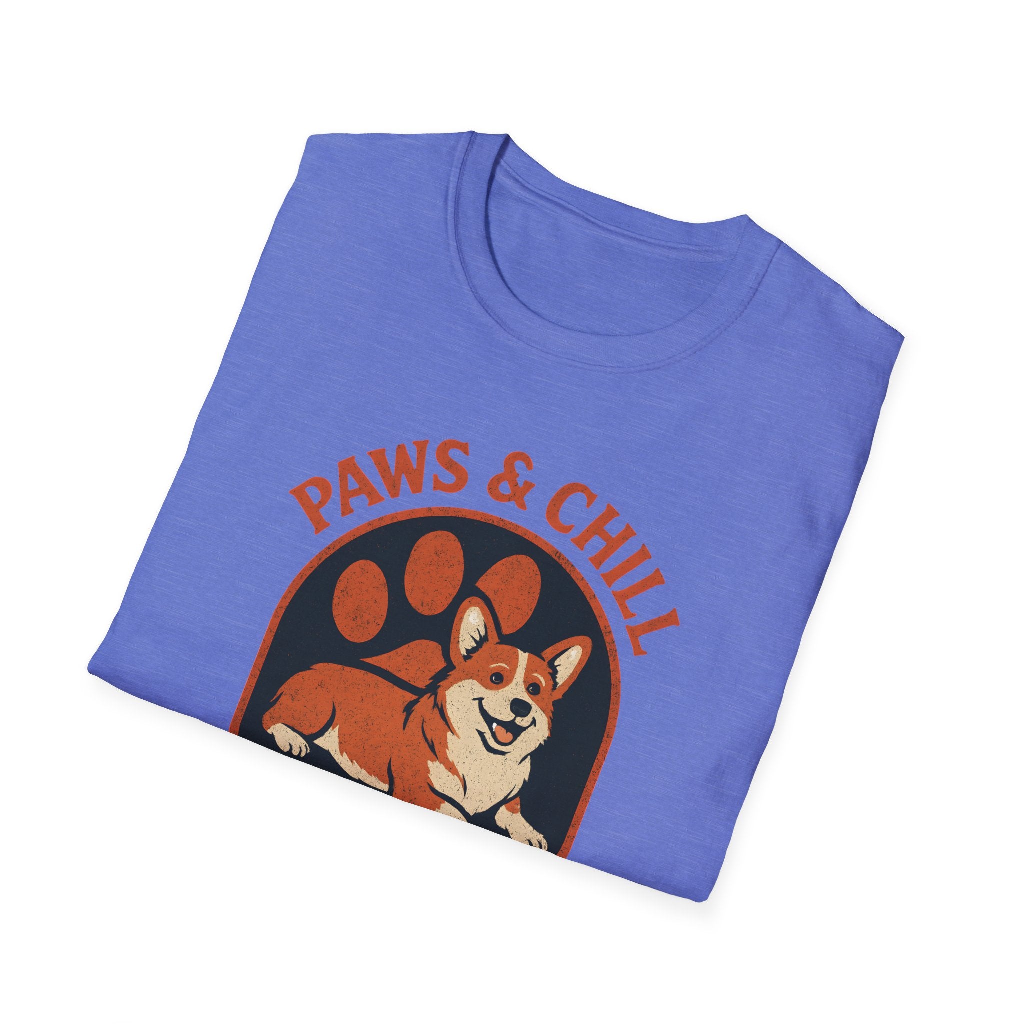 Corgi Paw Print T-Shirt