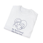 Dog and Woman Heart T-Shirt