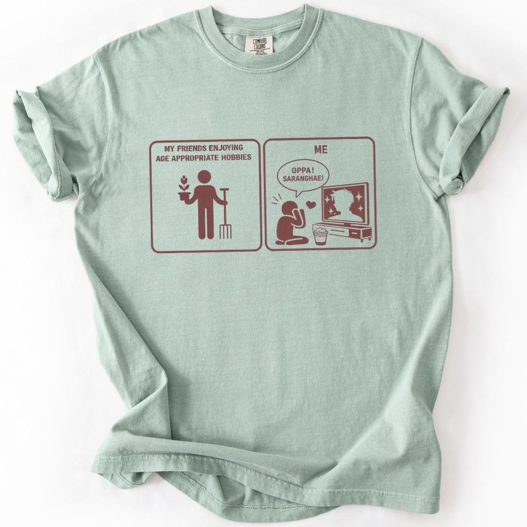 Age Appropriate Hobbies K-Drama T-shirt