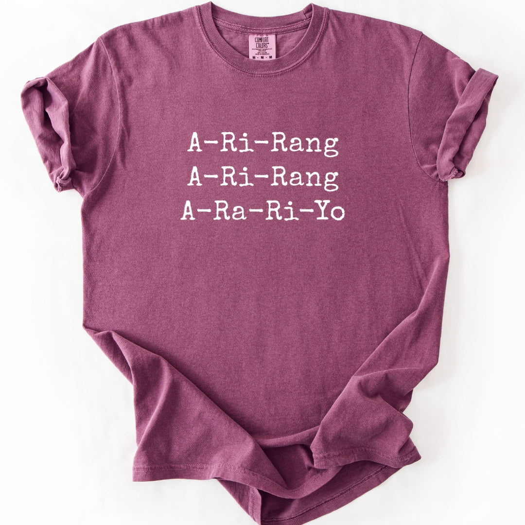 A-Ri-Rang K-Pop Fan T-shirt