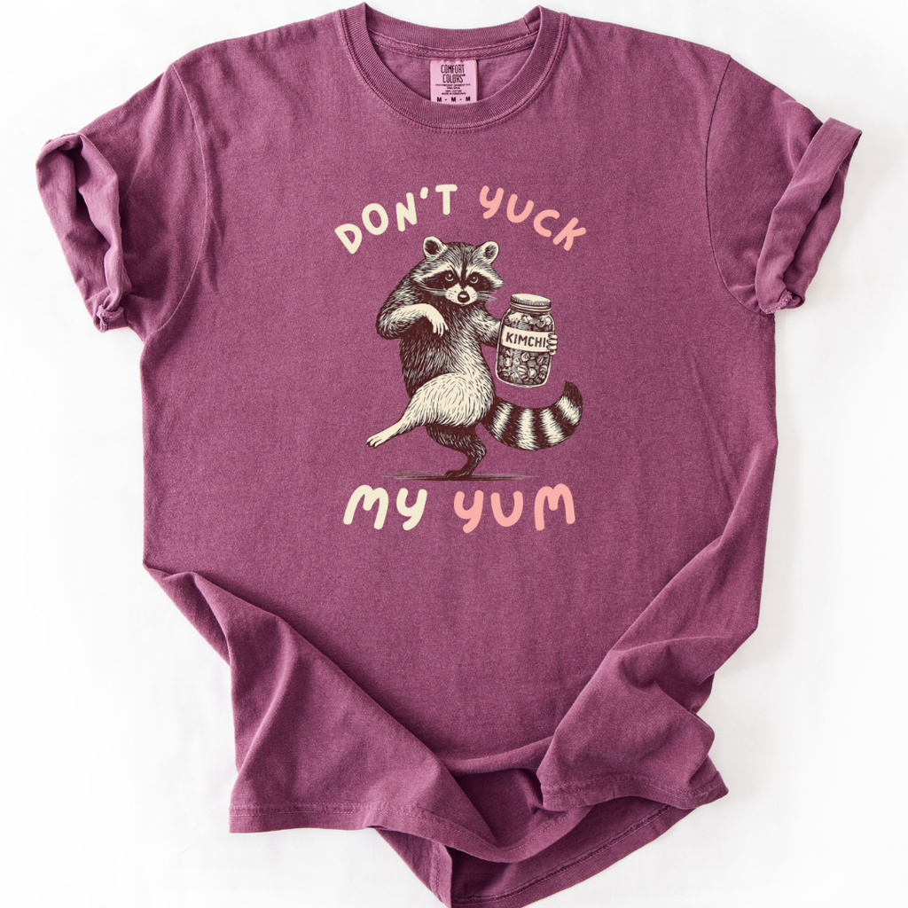 Don’t Yuck My Yum Kimchi Raccoon T-shirt