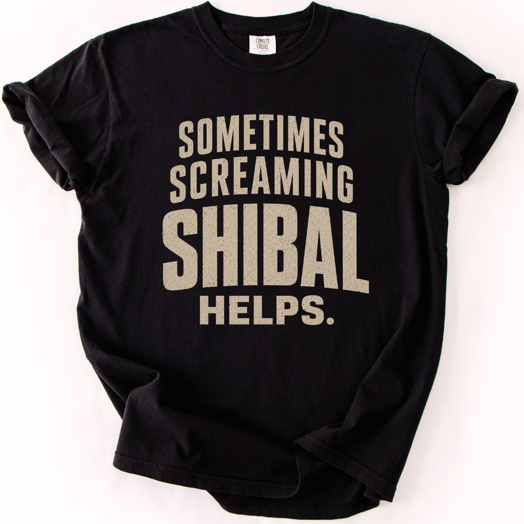 Sometimes Screaming Shibal Helps T-Shirt