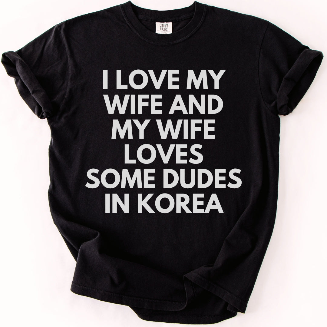 Some Dudes in Korea | Funny K-Drama & K-Pop T-Shirt