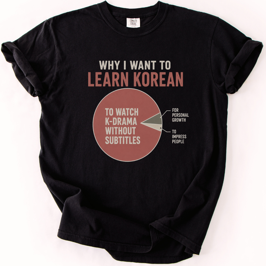 Why I Want To Learn Korean T-Shirt