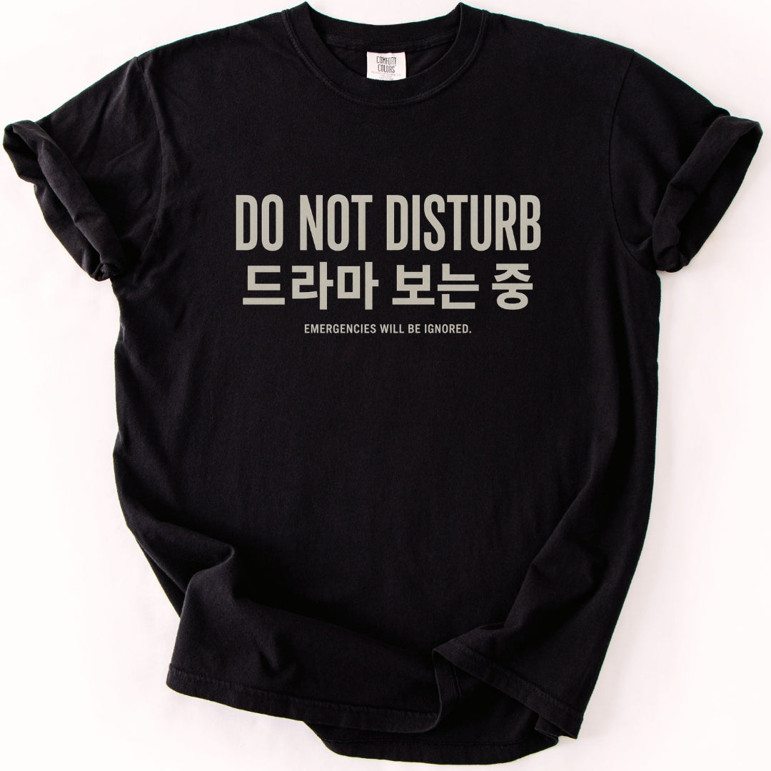 Do Not Disturb 드라마 보는 중 | K-Drama T-Shirt