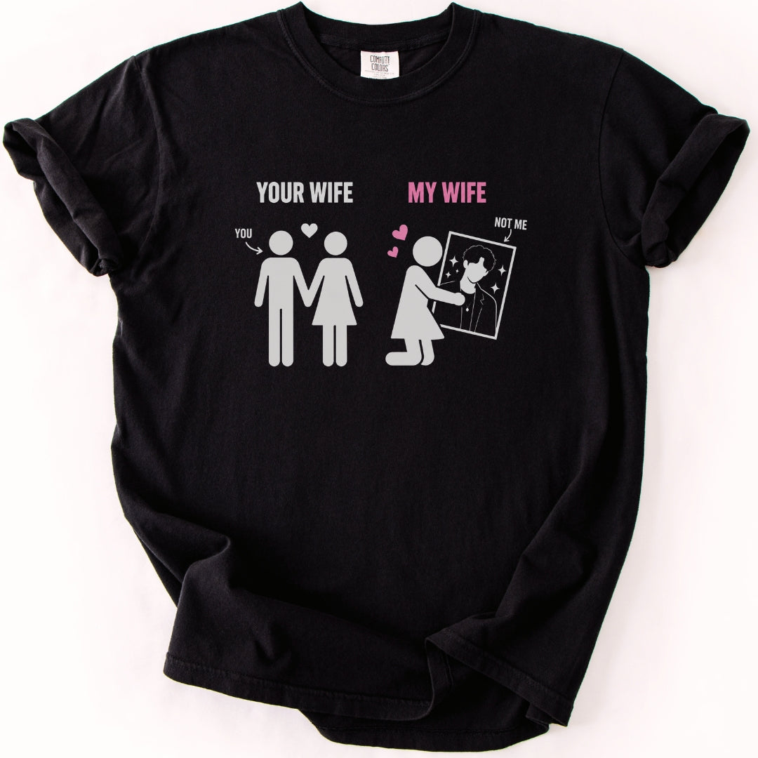 Your Wife vs My Wife | Funny KPop & KDrama Fan T-Shirt
