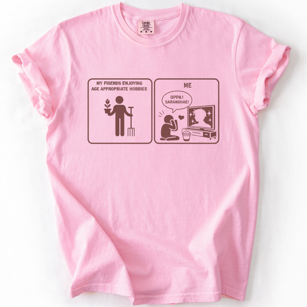 Age Appropriate Hobbies K-Drama T-shirt
