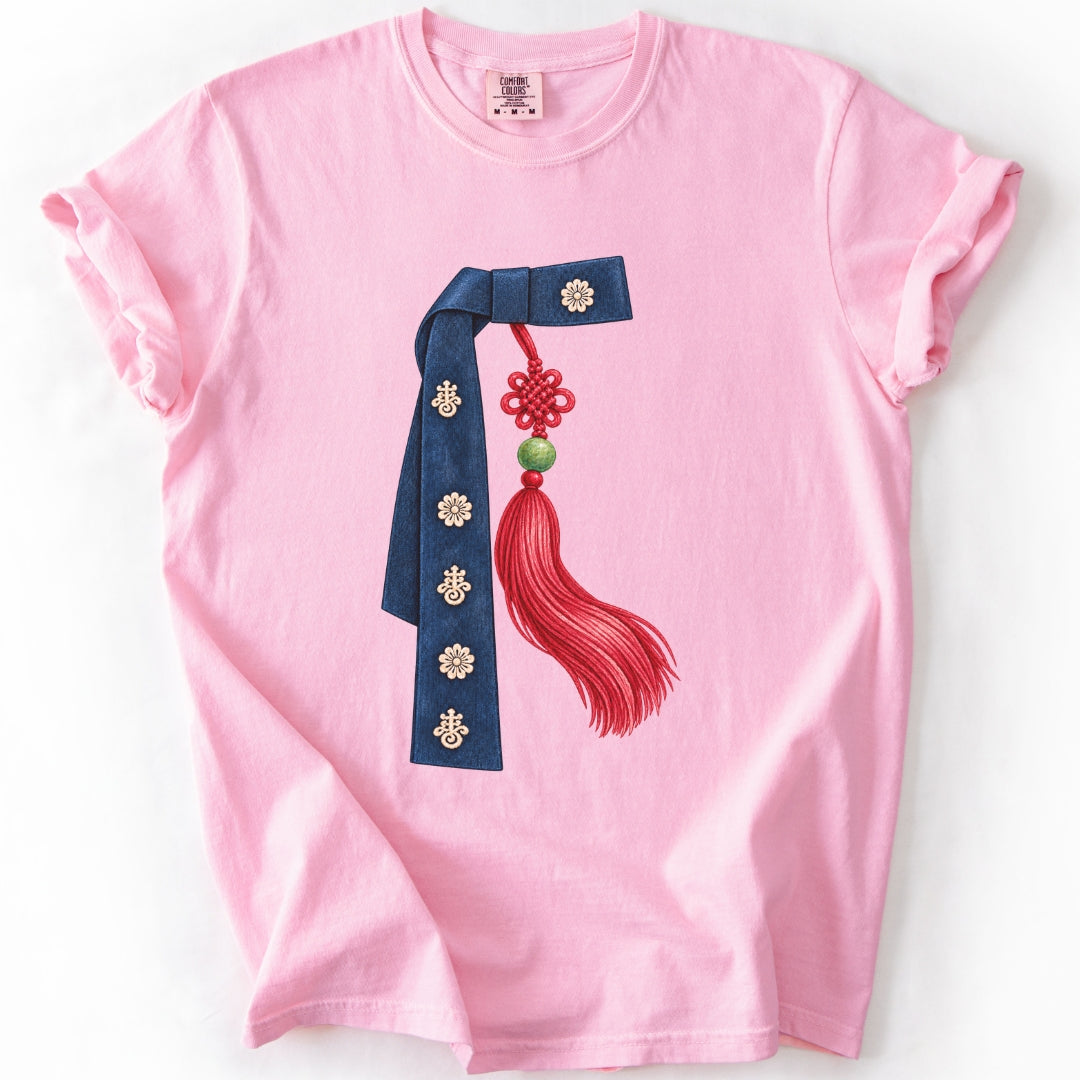 옷고름 & 노리개 | Korean Hanbok T-Shirt