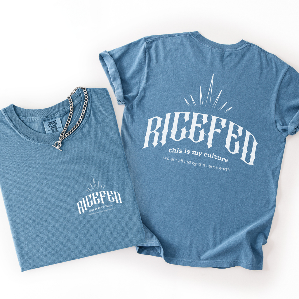 RICEFED Back Print T-shirt
