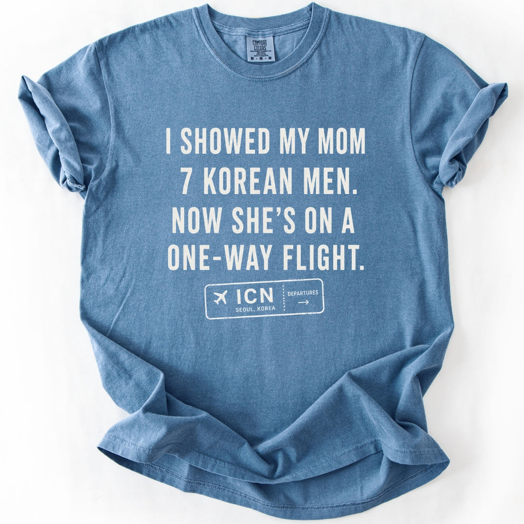 I Showed My Mom 7 Korean Men | Funny K-Pop T-Shirt