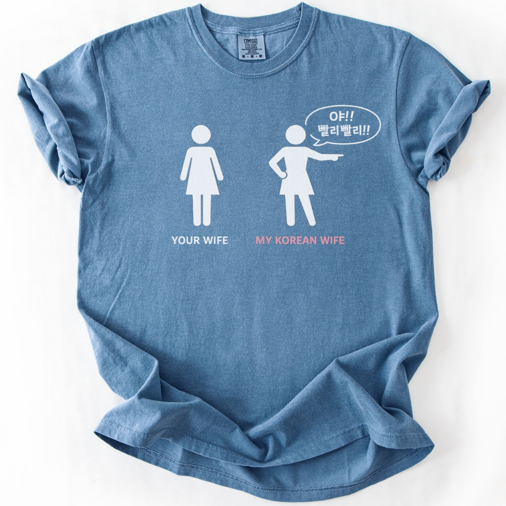 Your Wife vs. My Korean Wife T-Shirt