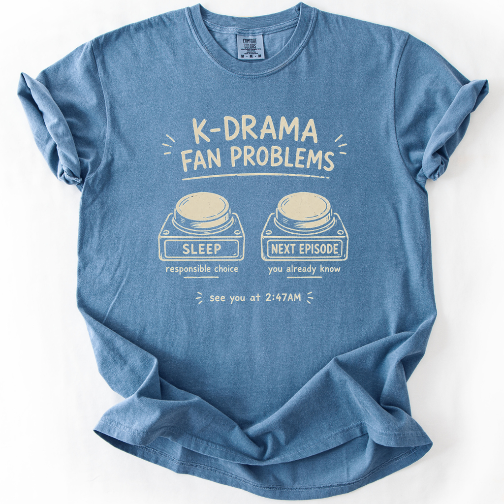 Sleep vs Next Episode Funny K-Drama T-Shirt