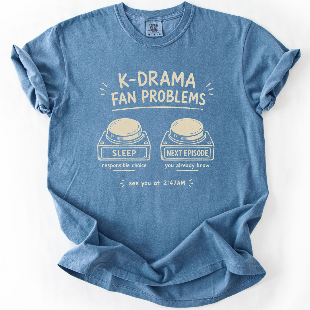 Sleep vs Next Episode Funny K-Drama T-Shirt