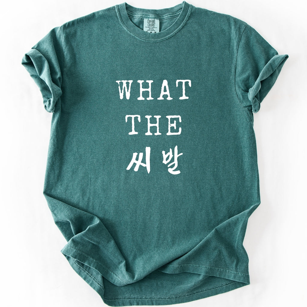 What The 씨발 Korean Humor T-Shirt