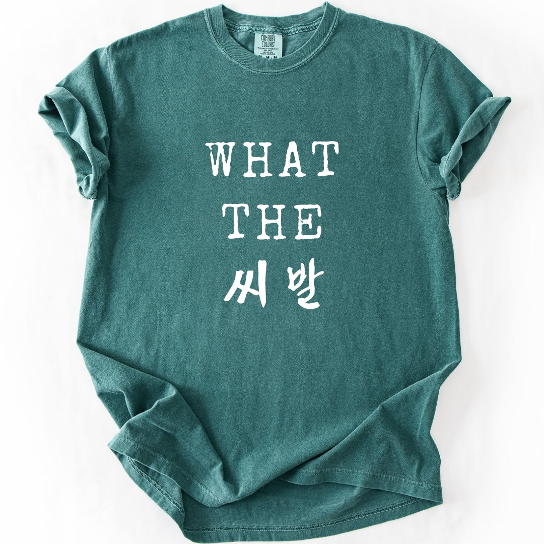 What The 씨발 Korean Humor T-Shirt