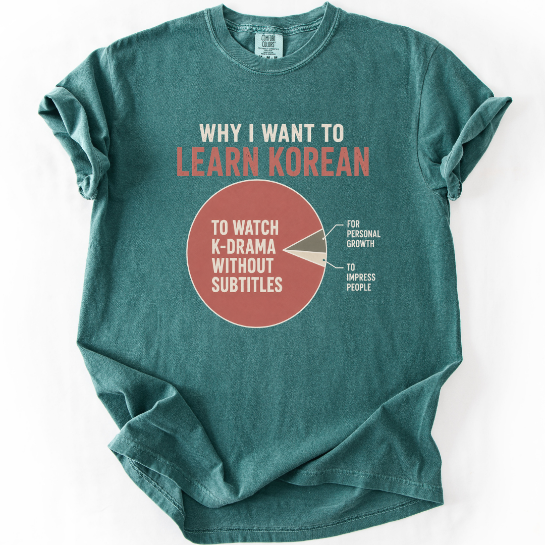 Why I Want To Learn Korean T-Shirt