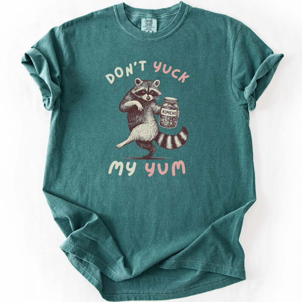 Don’t Yuck My Yum Kimchi Raccoon T-shirt