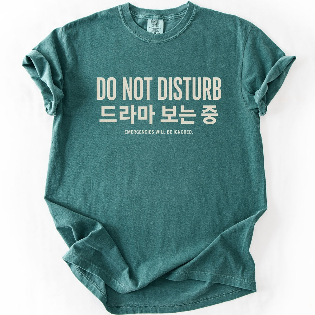 Do Not Disturb 드라마 보는 중 | K-Drama T-Shirt