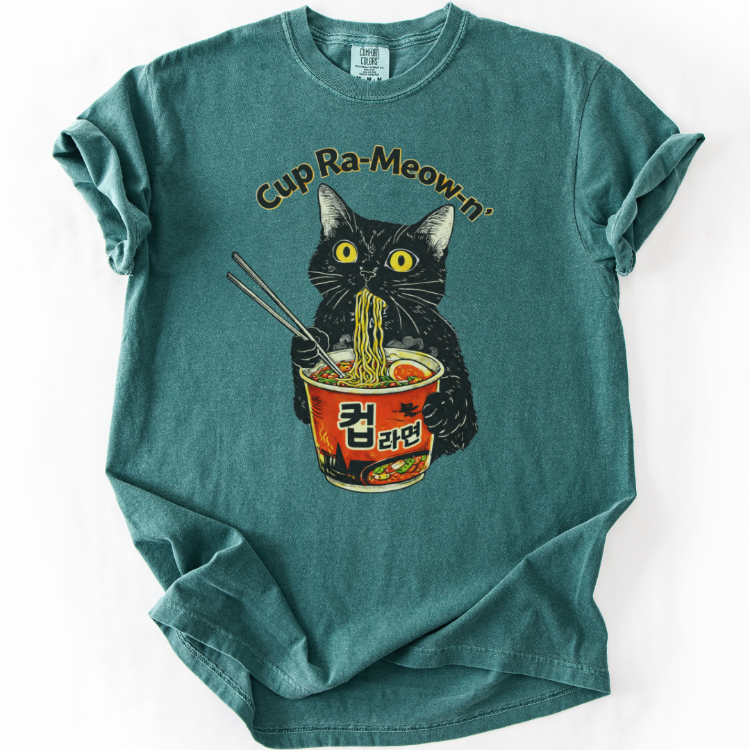 Cup Ra-Meow-n' T-shirt