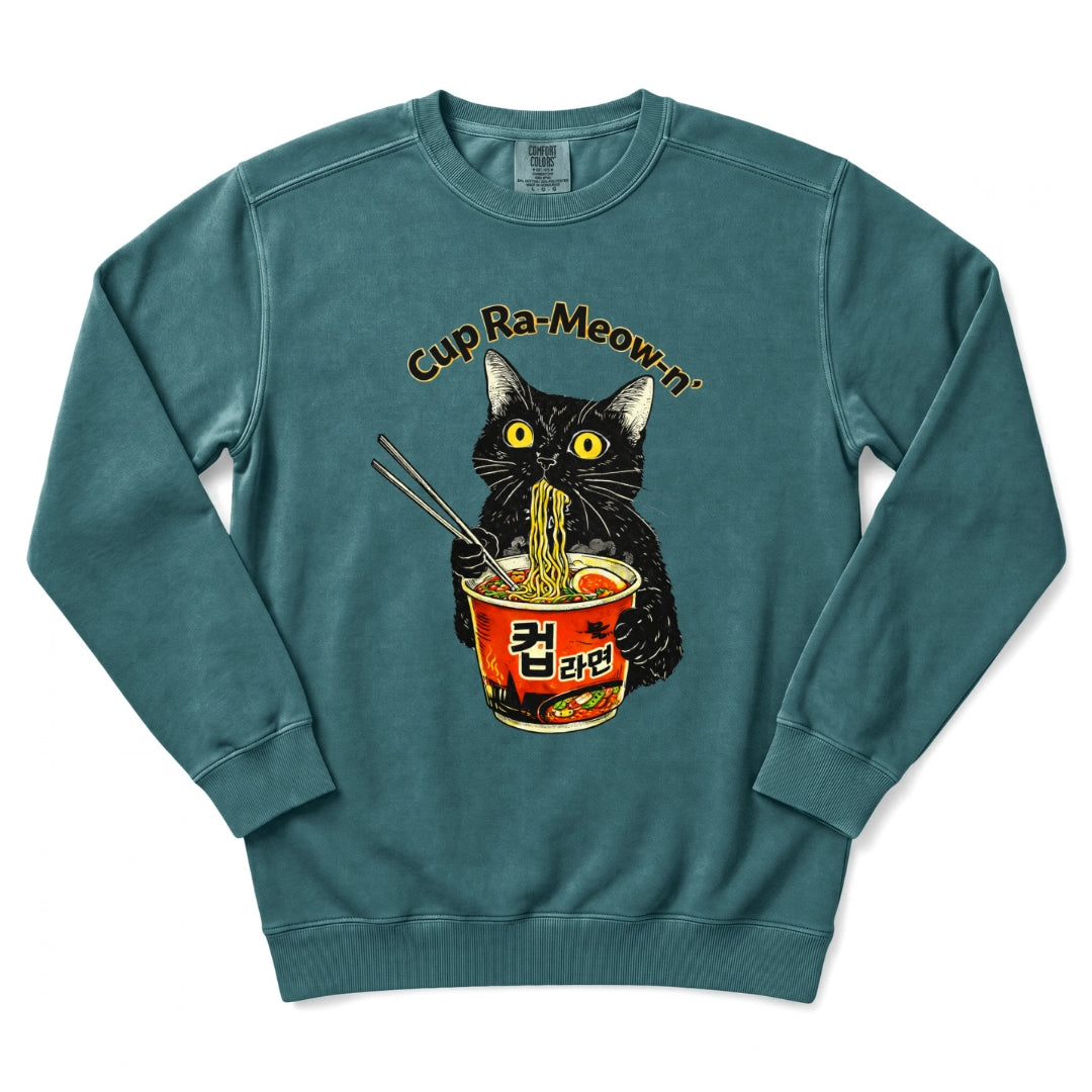 Cup Ra-Meow-n' Sweatshirt