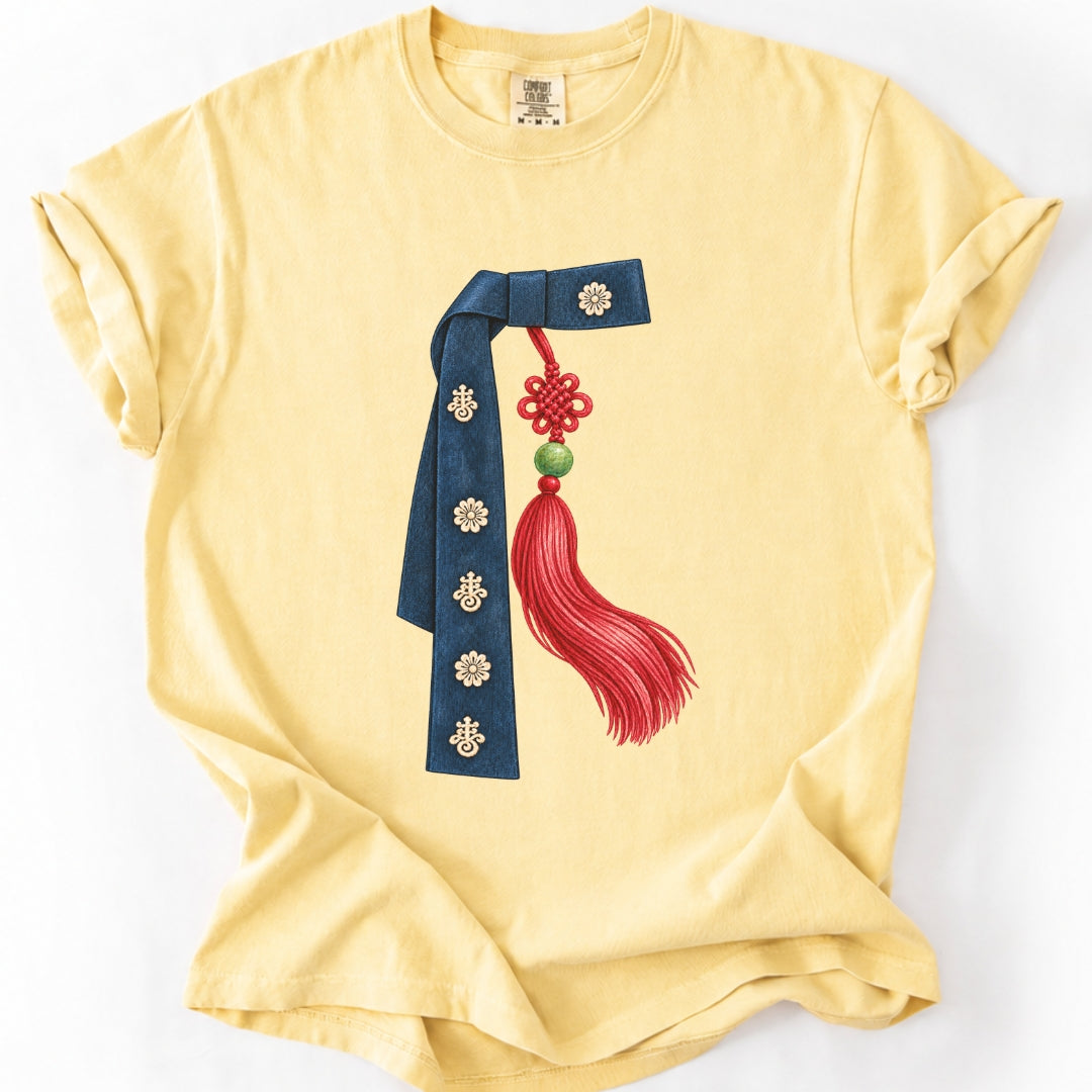 옷고름 & 노리개 | Korean Hanbok T-Shirt