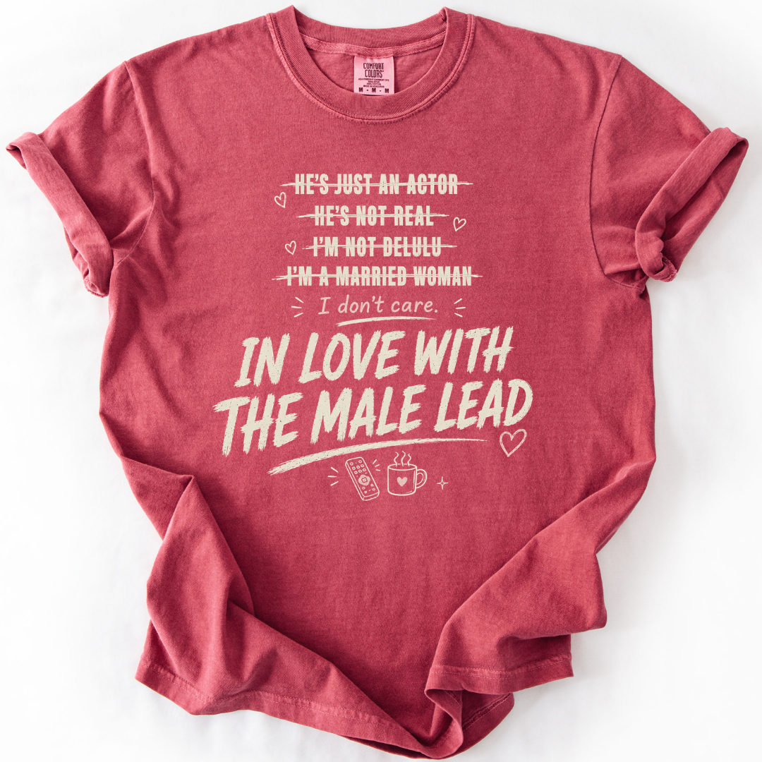 In Love With The Male Lead Funny K-Drama T-Shirt