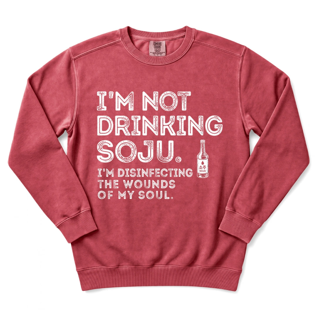 Disinfecting Wounds Of My Soul Soju Sweatshirt