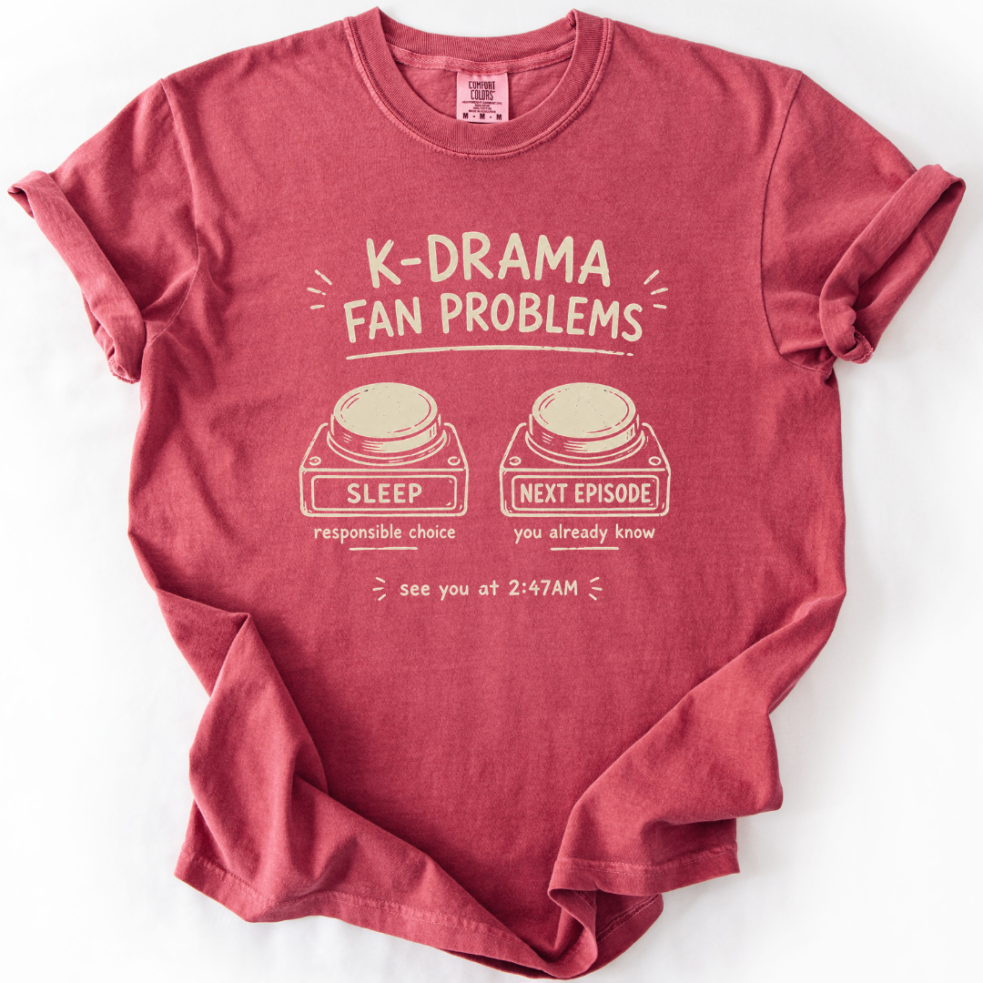 Sleep vs Next Episode Funny K-Drama T-Shirt
