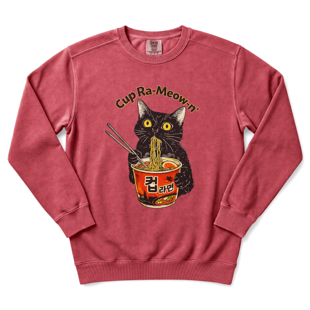Cup Ra-Meow-n' Sweatshirt