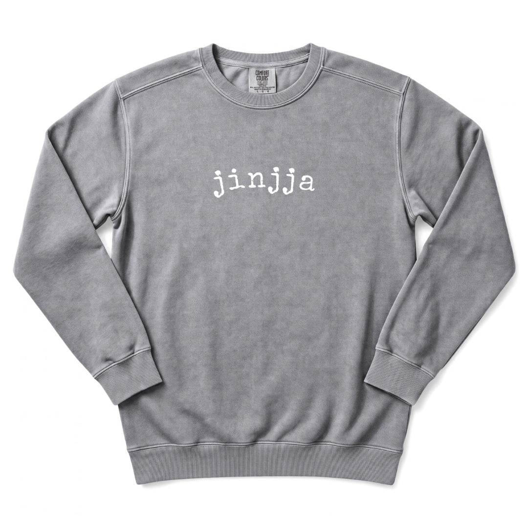 jinjja Korean Slang Sweatshirt