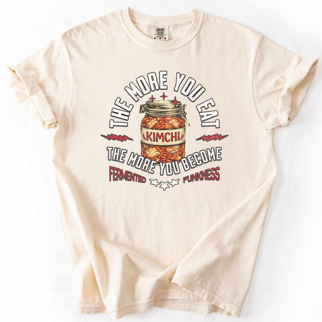 The More You Eat Kimchi T-shirt