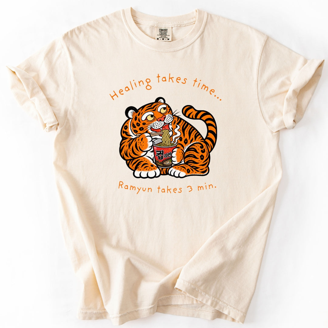 Korean Horangi Cup-Ramyun T-Shirt