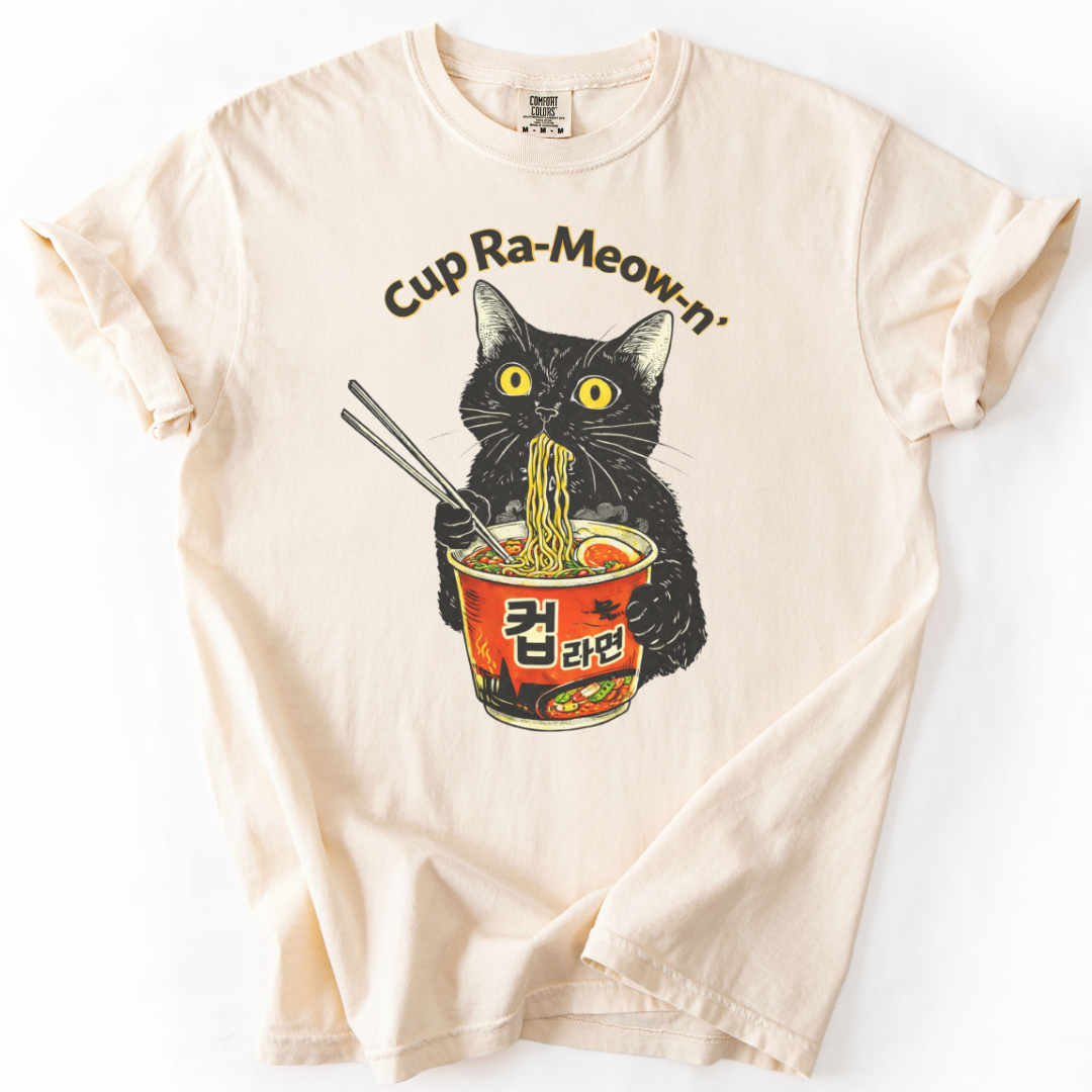 Cup Ra-Meow-n' T-shirt
