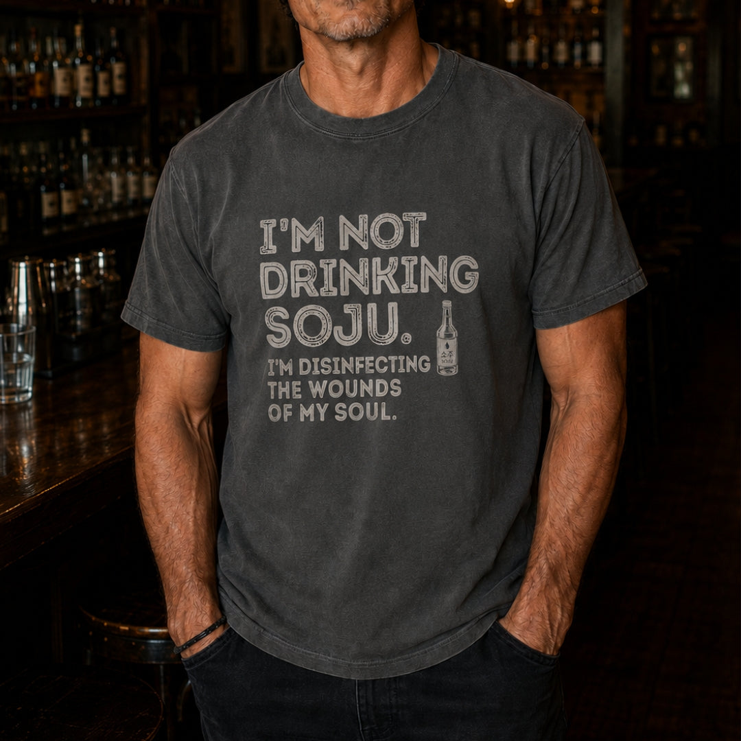Disinfecting Wounds Of My Soul Soju T-Shirt