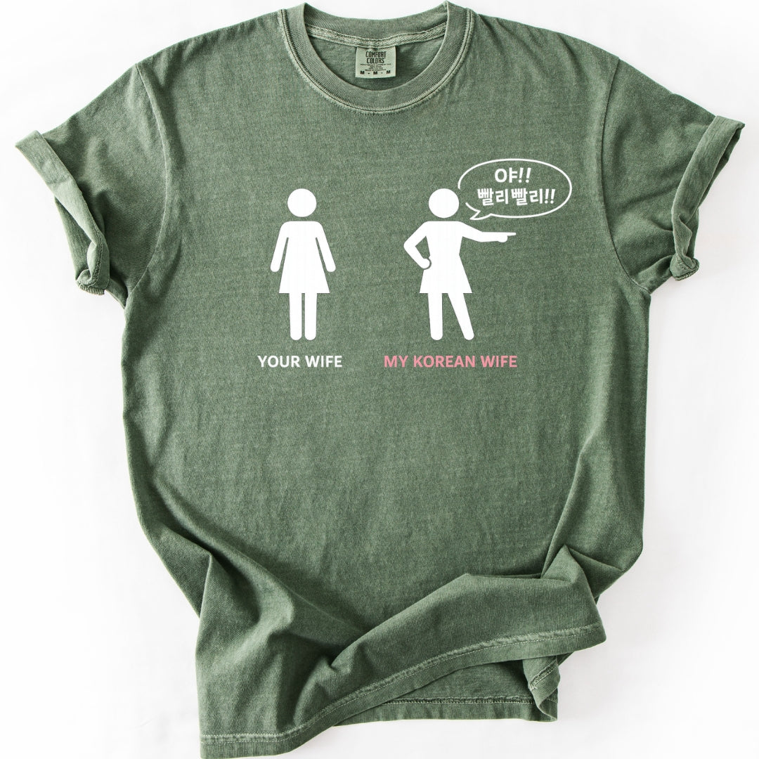 Your Wife vs. My Korean Wife T-Shirt