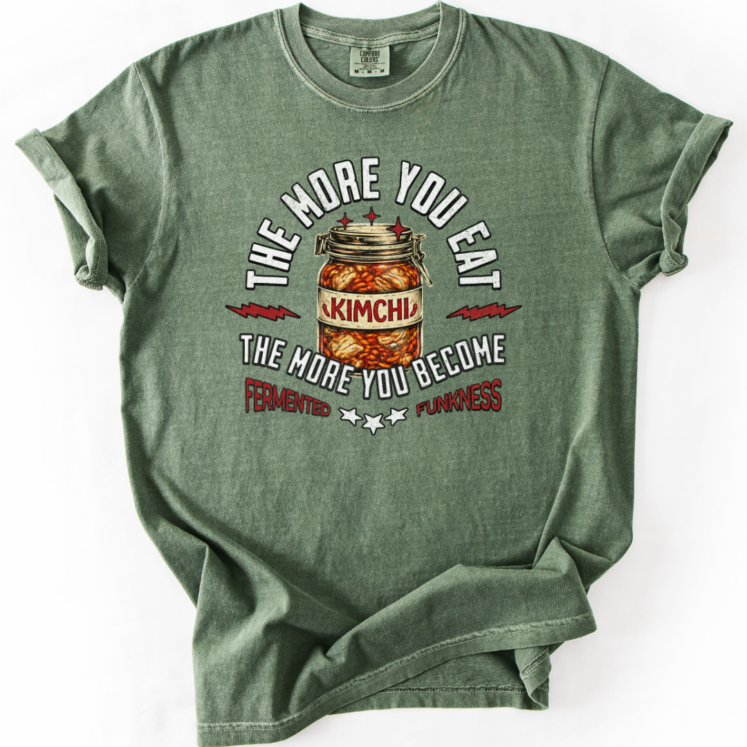 The More You Eat Kimchi T-shirt