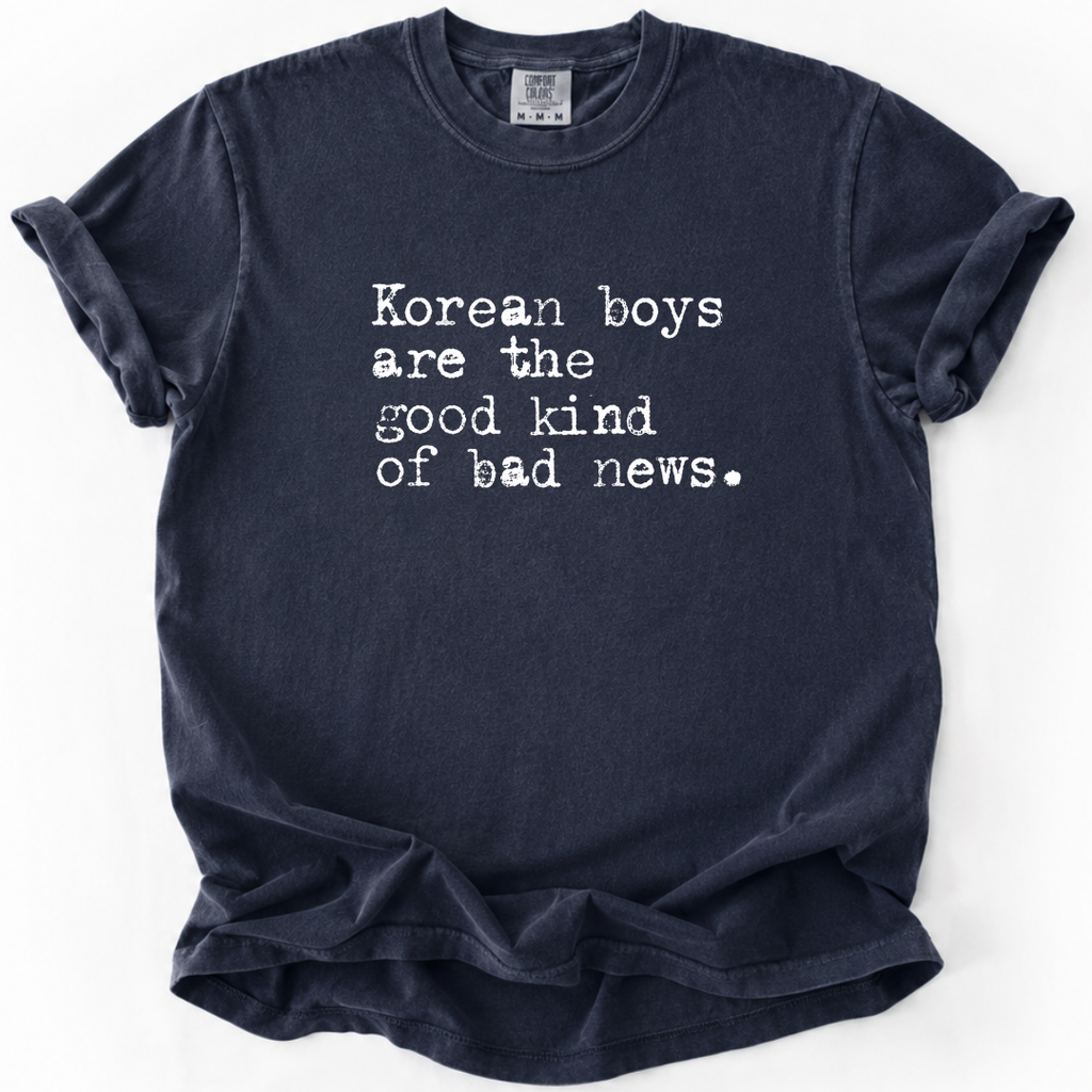 Korean Boys Are the Good Kind of Bad News T-shirt