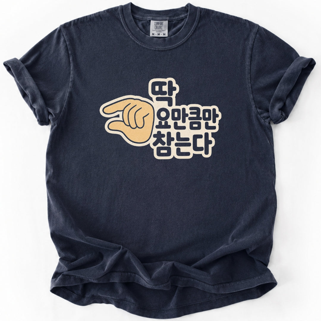 I Am This Close to Losing It | Funny Korean T-Shirt