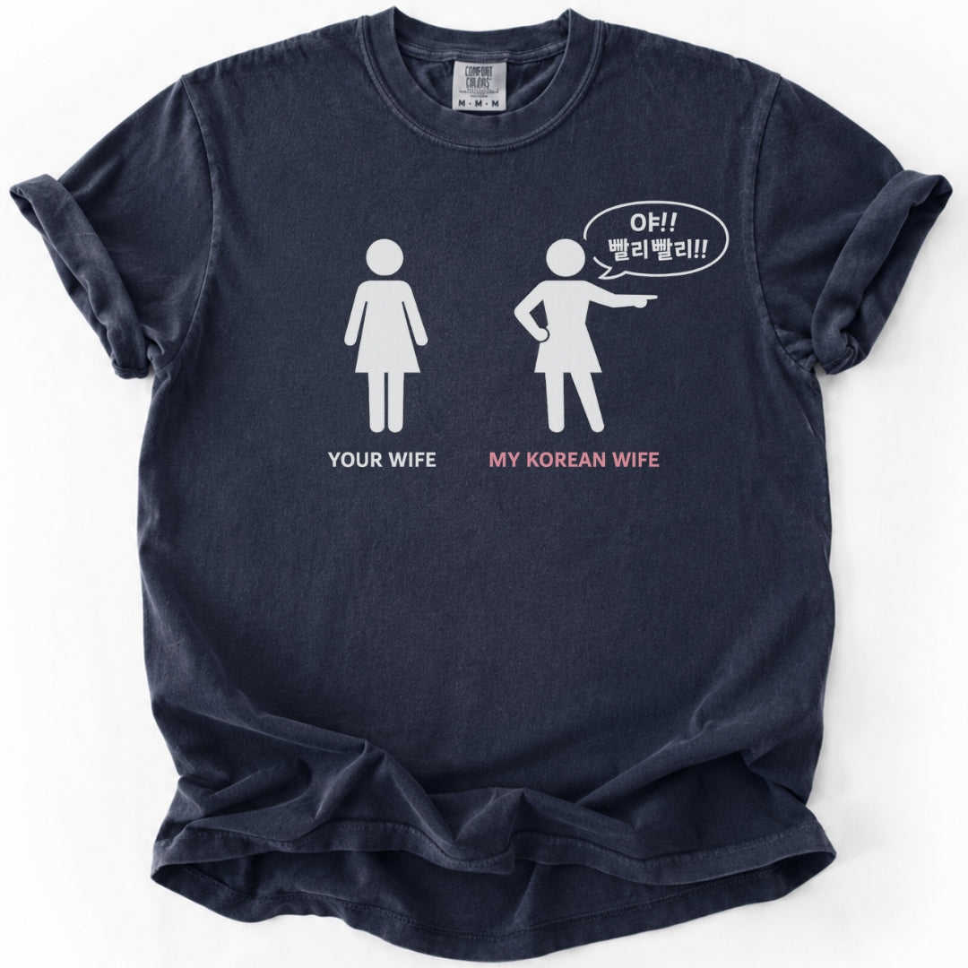 Your Wife vs. My Korean Wife T-Shirt