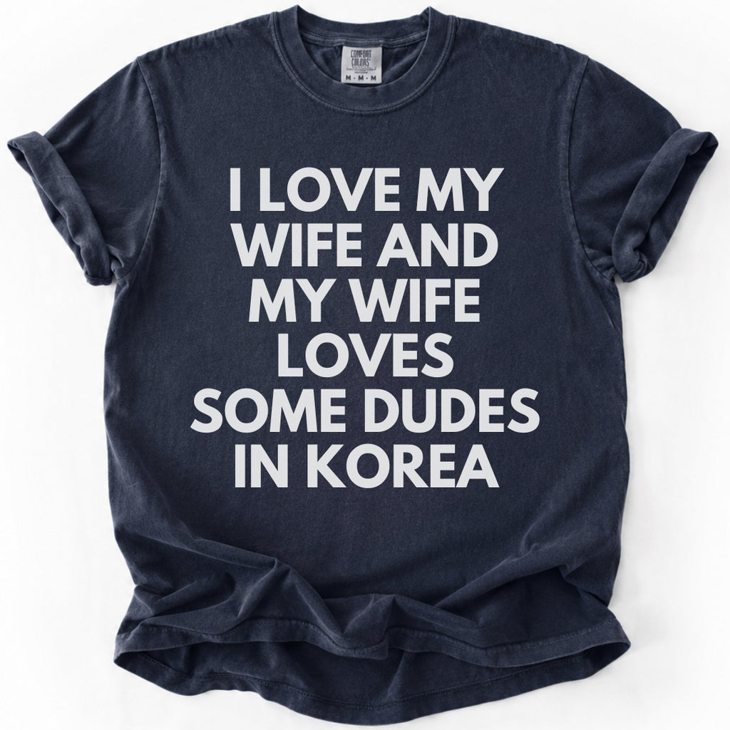 Some Dudes in Korea | Funny K-Drama & K-Pop T-Shirt