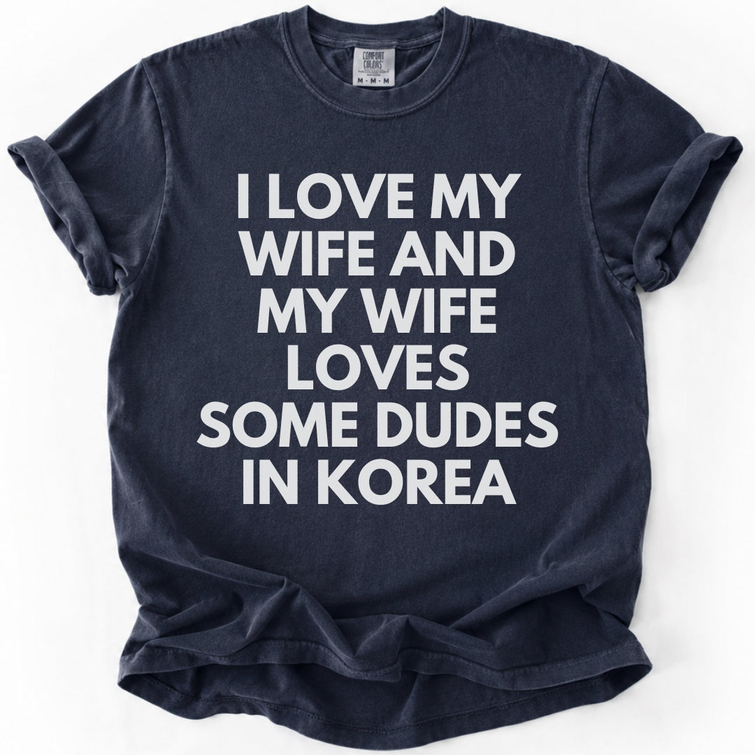 Some Dudes in Korea | Funny K-Drama & K-Pop T-Shirt