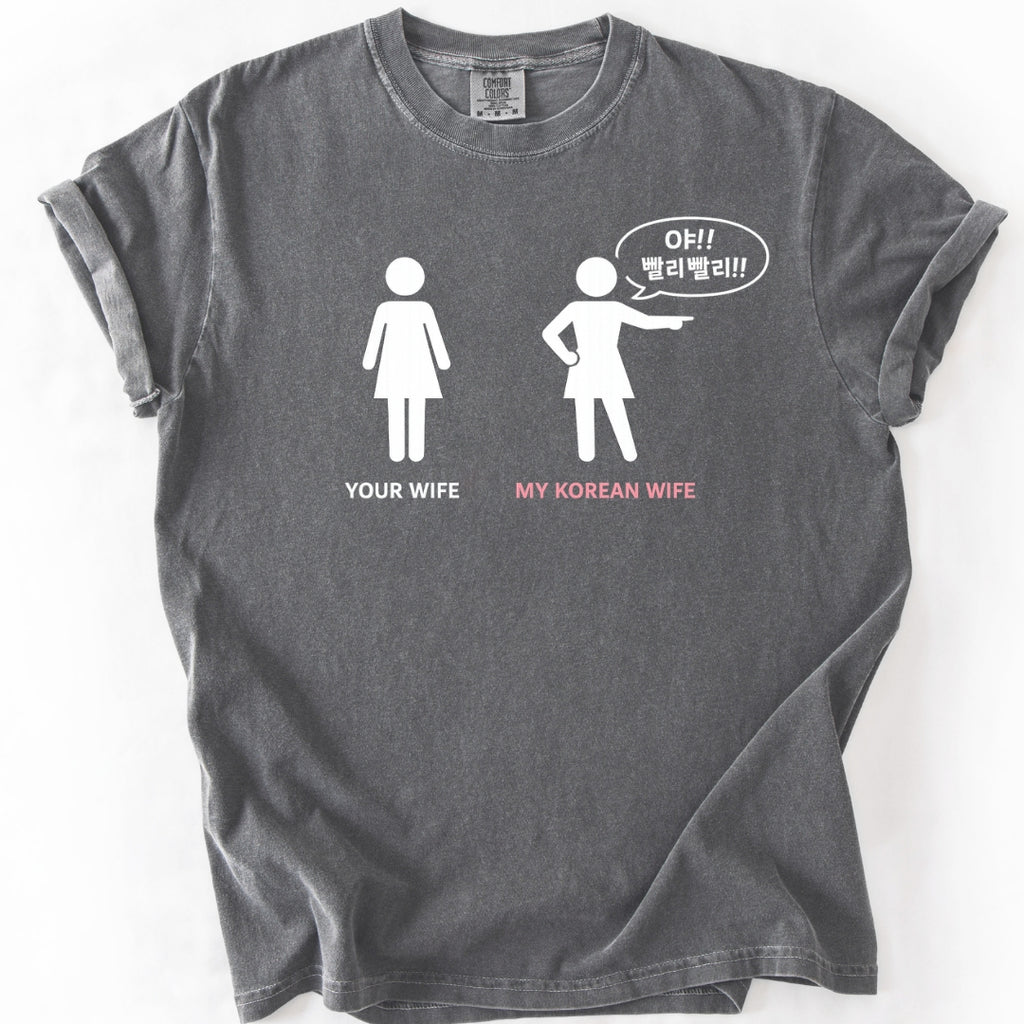 Your Wife vs. My Korean Wife T-Shirt