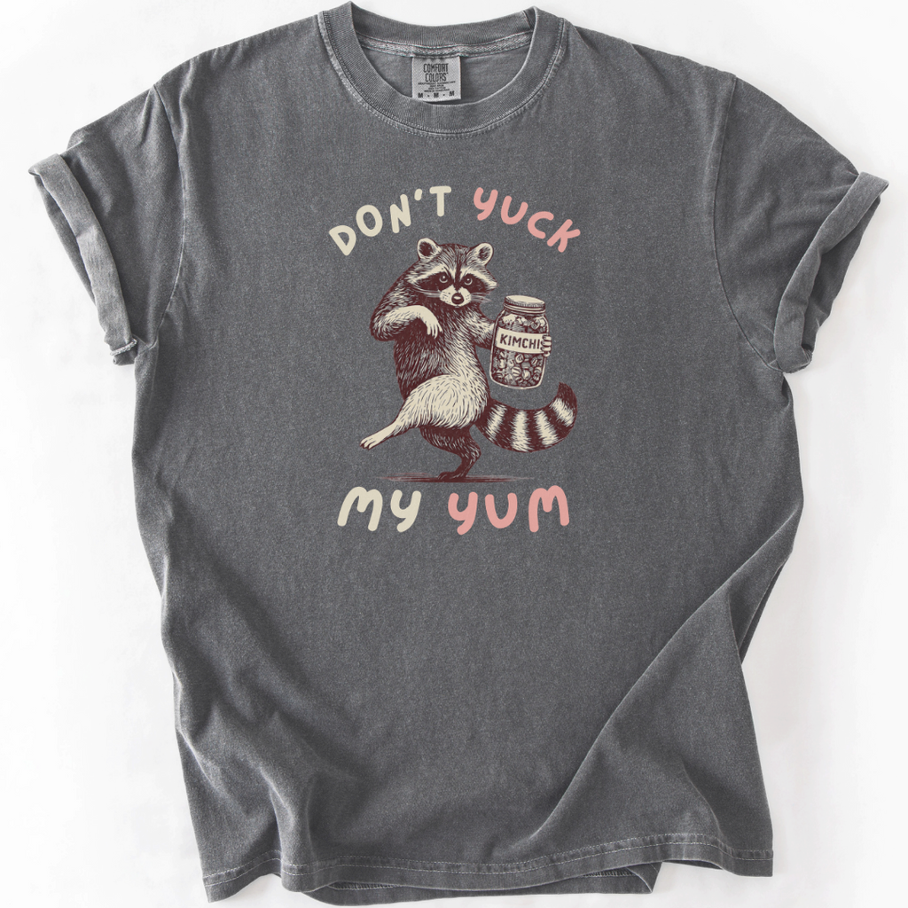 Don’t Yuck My Yum Kimchi Raccoon T-shirt