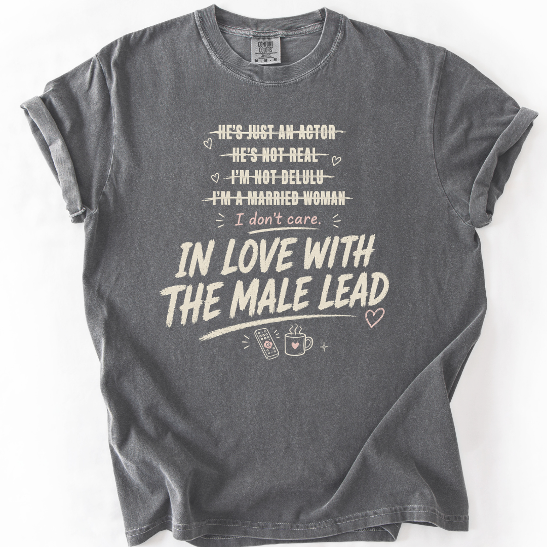 In Love With The Male Lead Funny K-Drama T-Shirt