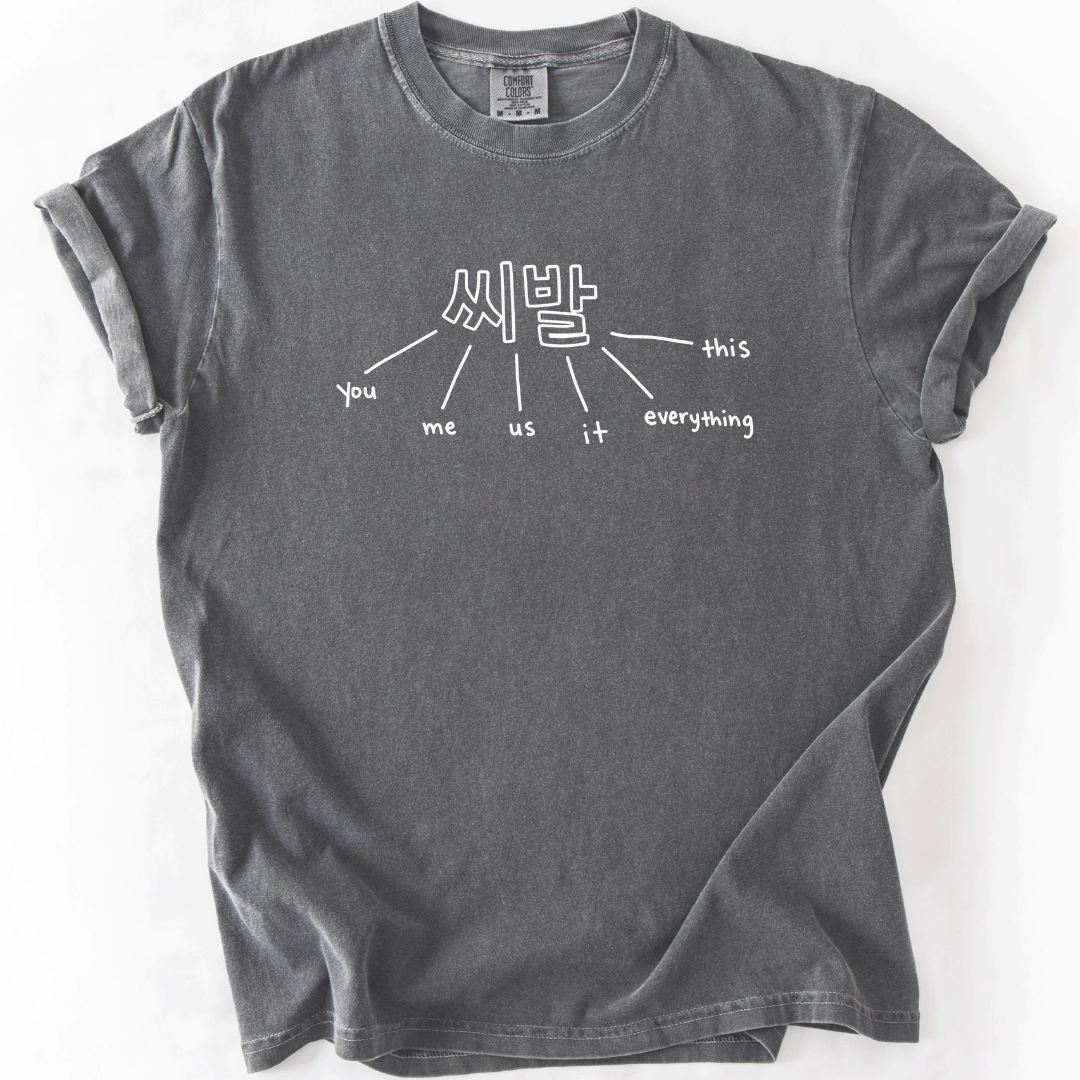 씨발 Everything Funny Korean T-Shirt