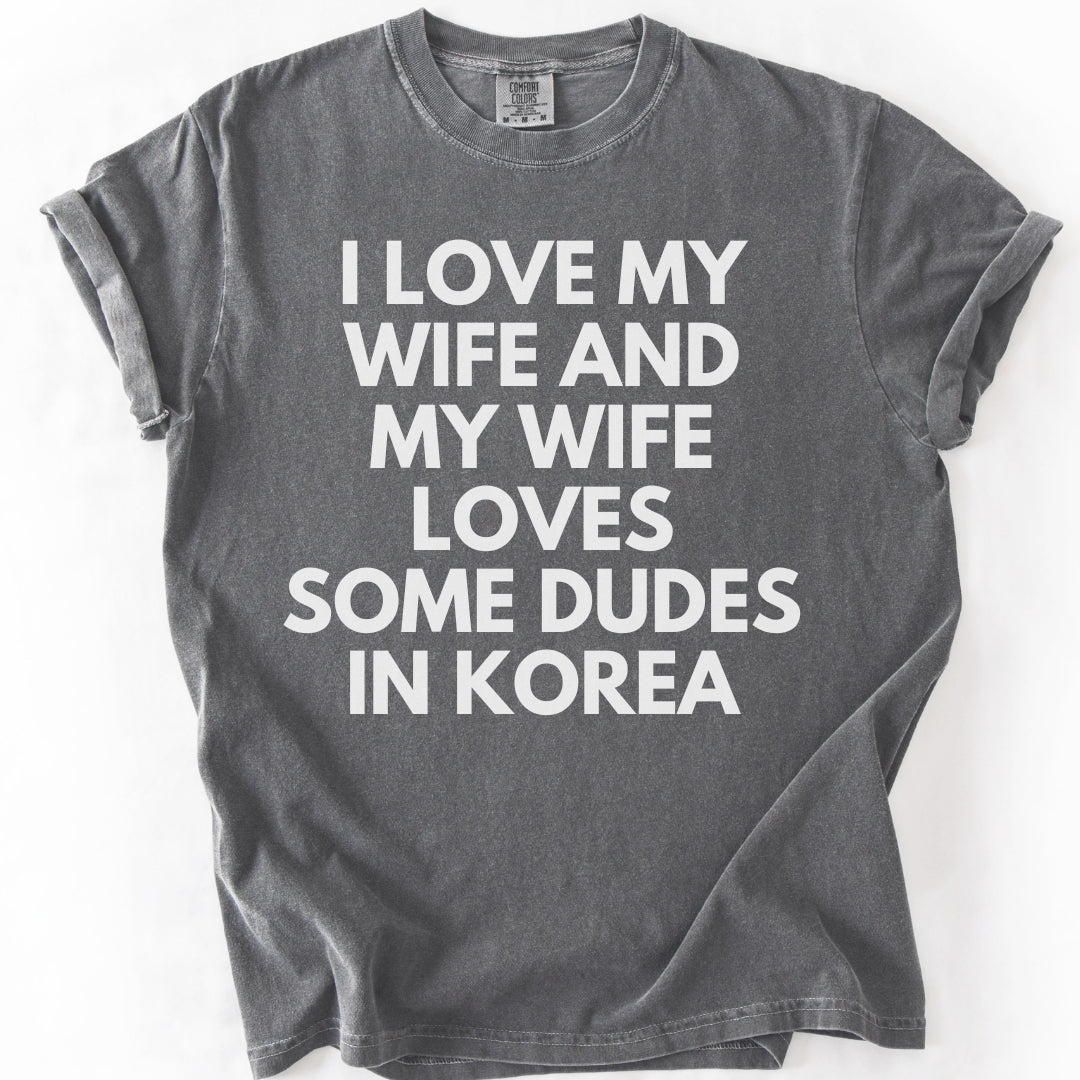 Some Dudes in Korea | Funny K-Drama & K-Pop T-Shirt