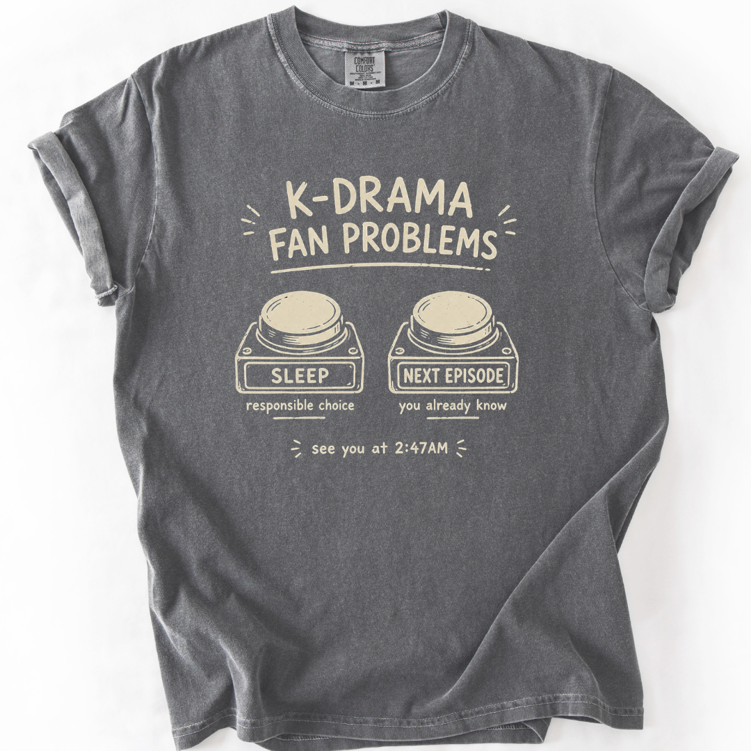 Sleep vs Next Episode Funny K-Drama T-Shirt