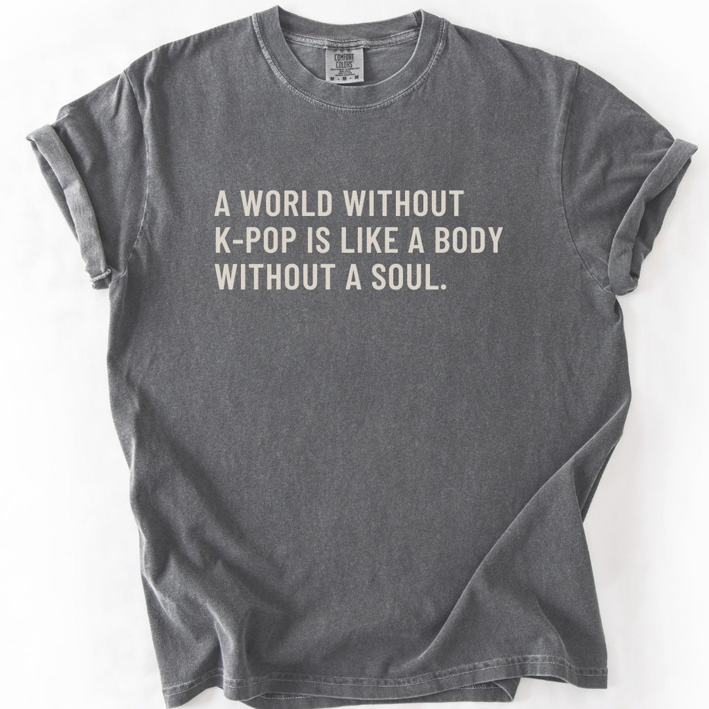 A World Without K-Pop T-shirt